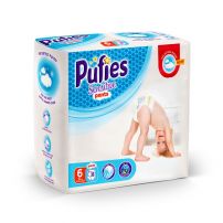 PUFIES PANTS EXTRA LARGE  38 Бебешки гащички за еднократна употреба