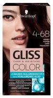 GLISS COLOR Боя за коса 4-68 Тъмен махагон