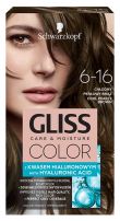 GLISS COLOR Боя за коса 6-16 Студено перлено кафяв