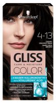 GLISS COLOR Боя за коса 4-13 Тъмно студено кафяв