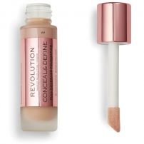 REVOLUTION CONCEAL&DEFINE FULL COVERAGE FOUNDATION Фон дьо тен F7, 23мл.