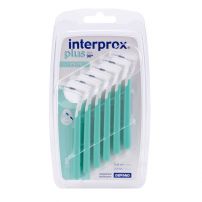 DENTAID  INTERPROX PLUS 2G интердентални четки за зъби mini conical 1.0mm, 6 бр. блистер