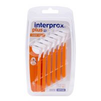 DENTAID INTERPROX PLUS 2G  интердентални четки за зъби mini conical 1.0mm, 6 бр. блистер