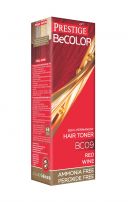 PRESTIGE BE COLOR Тонер за коса BC9 Red wine