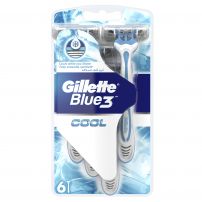 GILLETTE BLUE 3 COOL Eднократна самобръсначка, 6 бр.