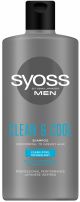 SYOSS MEN CLEAN & COOL Мъжки шампоан чистота и свежест за нормална към мазна коса, 440 мл.