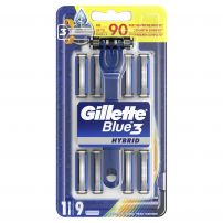 BLUE 3 HYBRID H  Мъжка самобръсначка+ 9 ножчета