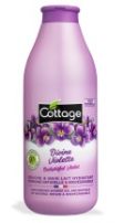 COTTAGE Delight Violet 97% натурален душ гел&пяна вана, 750мл.