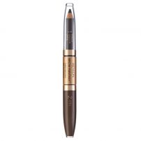 REVLON BROW FANTASY COLOR STAY 2 IN 1 Молив и гел за вежди 106 DARK BROWN, 1.13 гр.