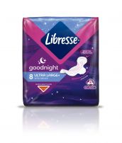 LIBRESSE ULTRA WING GOODNIGHT Дамски превръзки, 8бр.