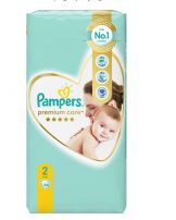 PAMPERS PREMIUM CARE VALUE PACK Бебешки пелени за еднократна употреба Mini размер 2, 3-6кг.,  46 бр.