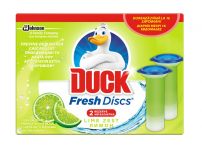 DUCK FRESH DISCS Гел ароматизатор за тоалетна чиния LIME, 2X36 мл.