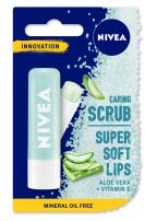NIVEA Пилинг за устни Aloe ,4,8 г.