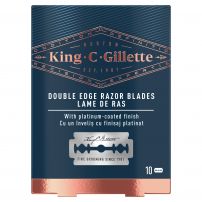 GILLETTE KING C Ножчета за бръснене, 10 бр