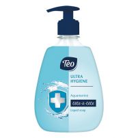 TEO MILK RICH Течен сапун ultra hygiene aquamarine, 400 мл.