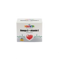 SOLEVITA Омега 3+ витамин е, 90 капсули