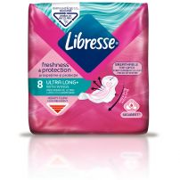 LIBRESSE Ultra Long Дамски превръзки, 8бр. 