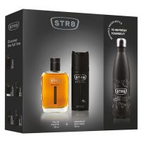 STR8 ORIGINAL Подаръчен комплект Тоалетна вода, 100 мл + део спрей, 150 мл + бутилка за многократна употреба, 1 бр.