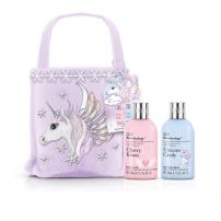 BAYLIS & HARDING Beauticology Unicorn Small Подаръчен комплект Течен сапун за тяло, 1х100 мл + Душ крем, 1х100 мл