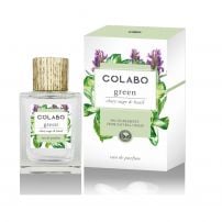COLABO GREEN  EDP - 90% Натурален унисекс парфюм, 100 мл - Аромат зелени растения: Салвия & Босилек