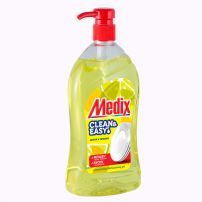 MEDIX CLEAN & EASY Lemon & Verbena (жълт) – концентриран гел за съдове с помпа 800ml