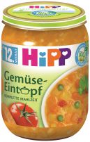 HIPP BIO Пюре Зеленчукова яхния 12+месеца 8627 250 г