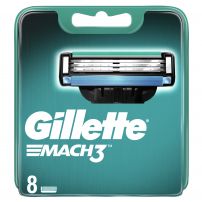 GILLETTE MACH3 Ножчета за система за бръснене, 8 бр./ опаковка