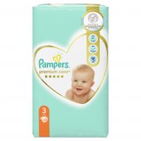 PAMPERS PREMIUM CARE Бебешки пелени за еднократна употреба Midi размер 3, 5-9 кг., 60 бр.