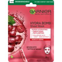 GARNIER SKIN NATURALS Hydra Bomb Хартиена маска за гладка кожа