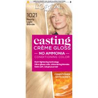 L'OREAL PARIS CASTING CREME GLOSS Боя за коса 1021 Very light pearl blonde