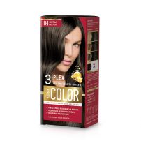 AROMA COLOR Боя за коса 4 Светъл кестен, 45 мл.