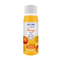ON LINE Fruity Shots Душ гел - Манго, 400 мл  / 92% натурални съставки /