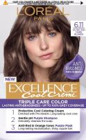 EXCELLENCE COOL CREME 6.11 ULTRA ASH DARK BLONDE Боя за коса