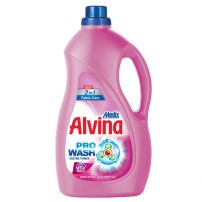 MEDIX ALVINA PRO WASH & PROTECT Течен перилен препарат с омекотител за цветни и бели тъкани, 40 пранета