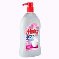 MEDIX CLEAN & EASY BALSAM Jasmine & Lily (бял) – концентMEDIX CLEAN & EASY BALSAM Jasmine & Lily  концентриран балсам за съдове с помпа, 800 мл.