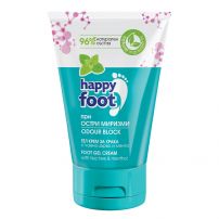 HAPPY FOOT Натурален крем-гел за крака при остри миризми, 100 млv