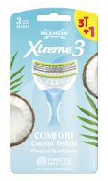 WILKINSON XTREME3 COMFORT COCONUT Еднократна самобръсначка, 3+1 бр.