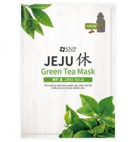 SNP JEJU REST GREEN TEA MASK Маска за лице зелен чай