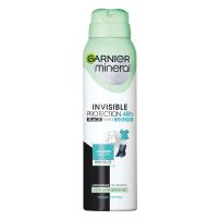 GARNIER DEO MINERAL INVISIBLE BWC CLEAN COTTON Дамси део спрей, 150 мл.