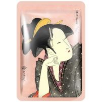 MITOMO UKIYO-E CAMELLIA FLOWER OIL + MATCHA ESSENCE Озаряваща маска за лице с екстракт от японска камелия и матча, 25гр.