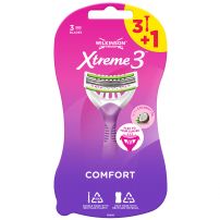WILKINSON SWORD XTREME3 BEAUTY Дамска самобръсначка за еднократна употреба, 3+1 бр.