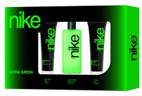 NIKE ULTRA GREEN MAN Комплект Тоалетна вода, 100 мл + Душ гел, 75 мл + Афтършейв балсам, 75 мл 