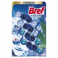 BREF WC BLUE ACTIVE EUCALYPTUS Ароматизатор за тоалетна 4 бр/оп, 50гр 