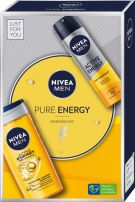 NIVEA MEN PURE ENERGY Комплект Део спрей, 150 мл + Душ гел, 250 мл