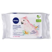 NIVEA Почистващи кърпички с мицеларна вода, 25 бр