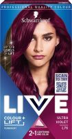 LIVE COLOUR + LIFT Боя за коса L76 Ultra violet