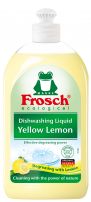 FROSCH Препарат за миене на съдове жълт лимон, 500мл.