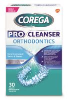 COREGA Pro Cleanser, Таблетки За Почистване На Ортодонтски Шини, 60 бр.