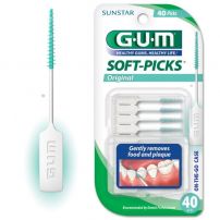 GUM SOFT-PICK Интердентални четки за зъби, 40 бр.  