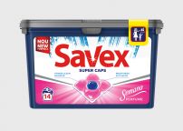 SAVEX SUPER CAPS&SEMANA PERFUME Капсули за пране,14 пранета